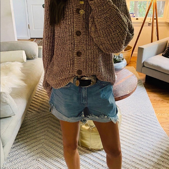 THE GREAT. Sweaters - The GREAT.  Cardigan sweater in woodland 1/S